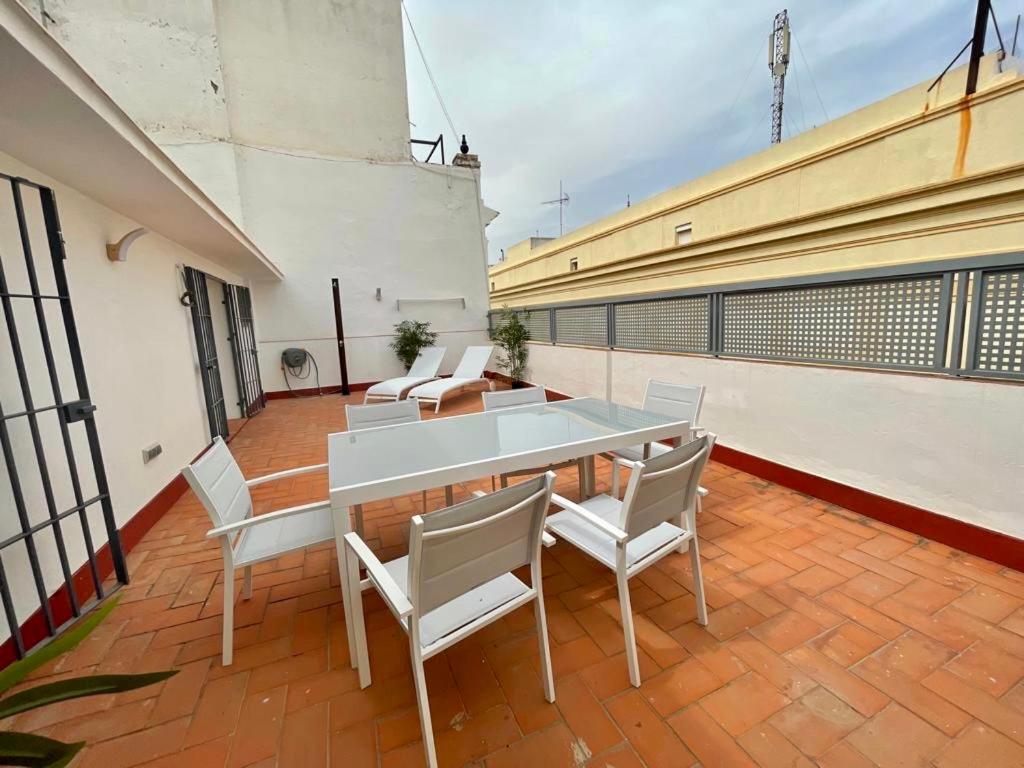 Ferienwohnung Ti2 Duplex Con Terraza Privada, 120 Metros De La Catedral Sevilla Exterior foto