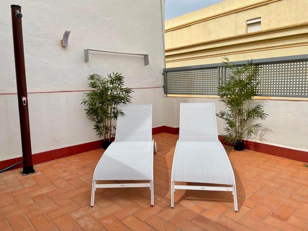 Ferienwohnung Ti2 Duplex Con Terraza Privada, 120 Metros De La Catedral Sevilla Exterior foto